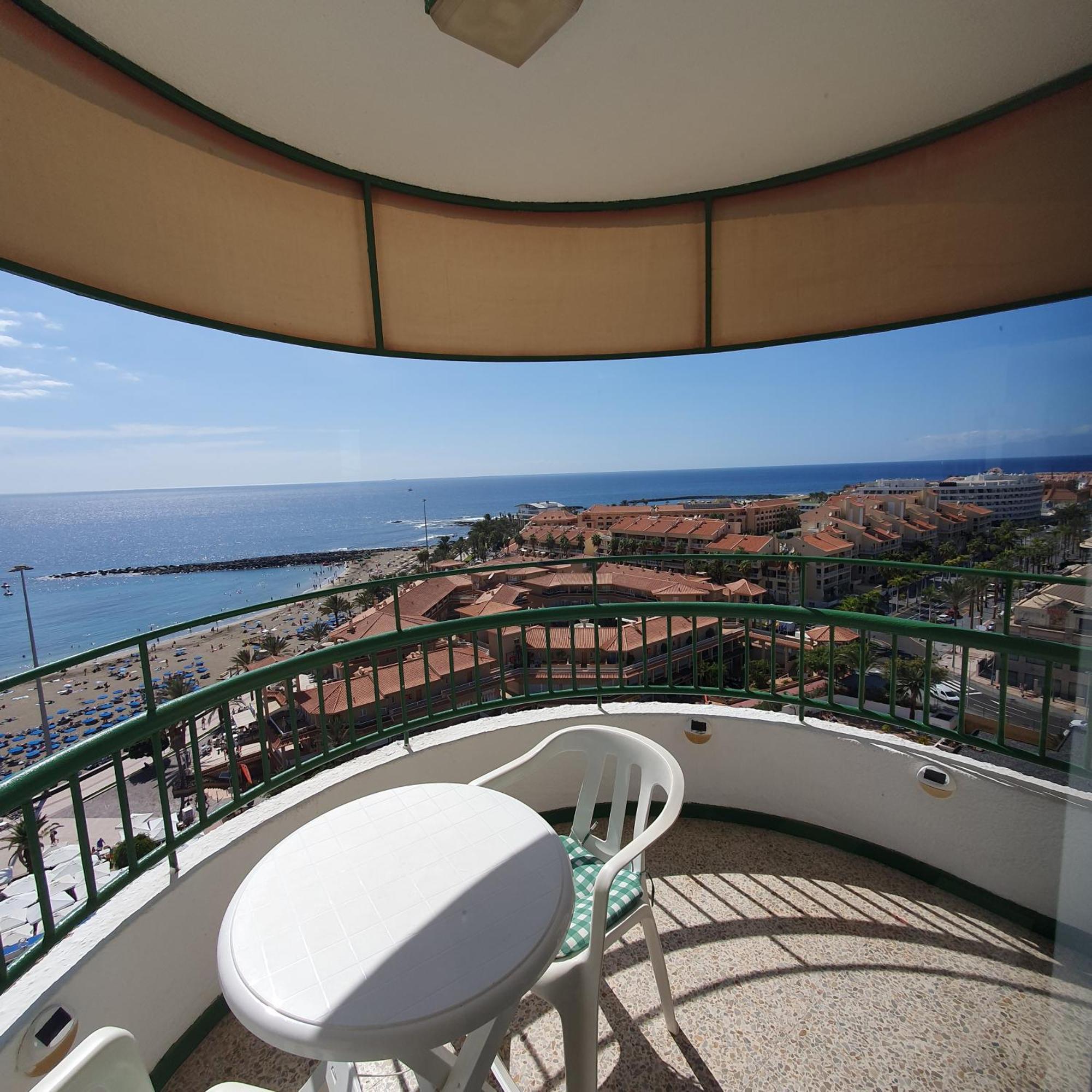 Panoramic Seaview Las Vistas Beach Studio Apartment Arona  Exterior foto